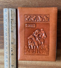 Vintage Handcrafted Embossed Huaso Cowboy Notepad Journal Mexican travel notes — photo 6