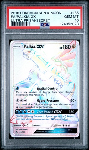 Palkia-GX graded PSA 10 for sale on eBay
