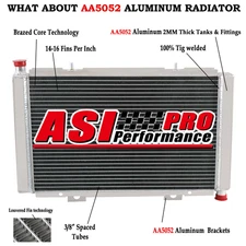 2-ROW Radiator for Can Am Maverick 800R 1000/Commander 800 MAX 1000R 11-2018 NEW