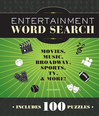 John M. Samson Entertainment Word Search (Spiral Bound)