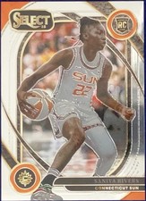 Saniya Rivers Rookie RC 2025 Panini Select WNBA Courtside #224 Sun