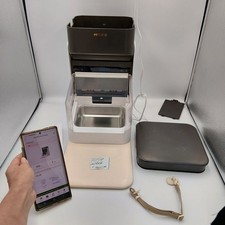 Petlibro ONE RFID Cat Feeder With Collar Tag App Control BEIGE WHITE PLAF301