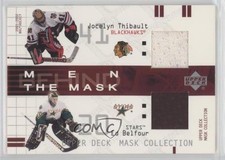 2001 Mask Collection Men Behind the Jocelyn Thibault Ed Belfour #MB-TB HOF 0c3