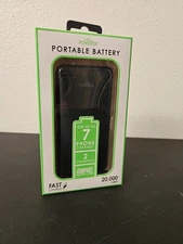Powertek portable battery 20,000 mAh Up To 7 Phone Charges