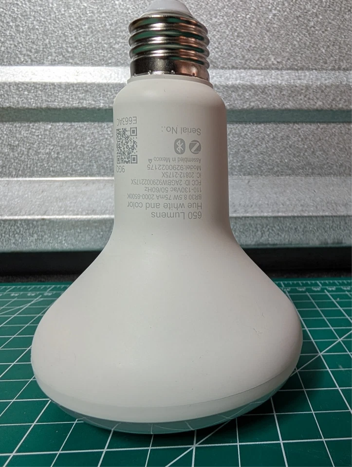 Philips Hue BR30 Smart Bulb White & Color Ambiance No Packaging - Tested Working - Image 2 of 3
