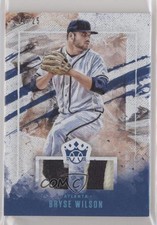 2019 Panini Diamond Kings DK Materials Holo Blue 15/25 Bryse Wilson #DMS-BW 1u6