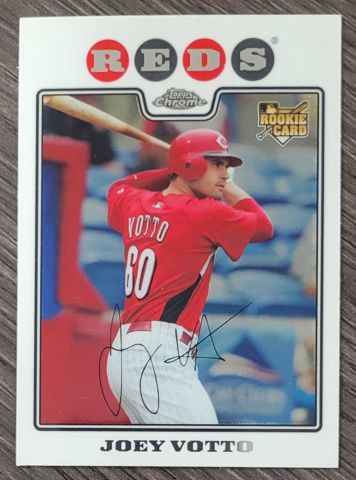 Joey Votto 2008 Topps Chrome RC #196 Cincinnati Reds