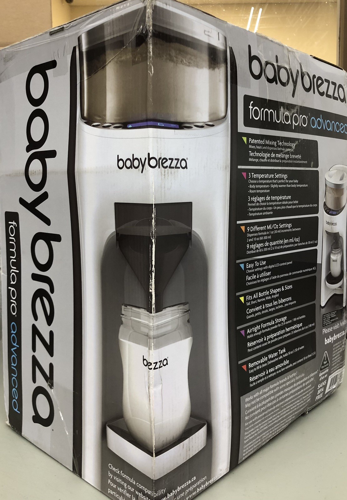 Baby Brezza Formula Pro Advanced - Formula dispenser machine - White