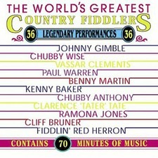 Worlds Greatest Country Fiddl CD - Like New