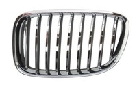 Blic 6502-07-00679911P KüHlergrill Schwarz Links Vorne FüR BMW
