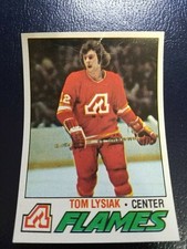 Tom Lysiak FRONT NHL 1977 - 78 Topps WRONG BACK NBA Jan Van Bredakolff