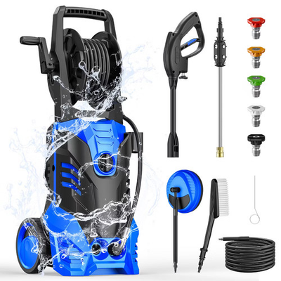 #ad SUGIFT 1800W Electric Pressure Washer 3500 PSI 2.4 GPM 5 $373.31