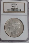 1881-S Morgan Dollar NGC MS63 S$1 San Francisco Mint Silver Dollar
