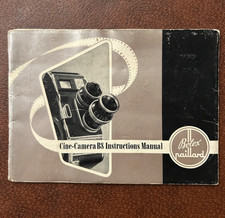 Vintage Bolex Cine-Camera B8 Instructions Manual Bolex/Paillard Manual Guide
