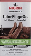 Nigrin Performance Lederpflege Set 4-teilig  Autopflege