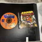Crash Bandicoot Black Label Sony PlayStation 1 with Manual Tested and Working