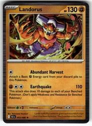 Landorus 053/086 Holo Rare Black Bolt