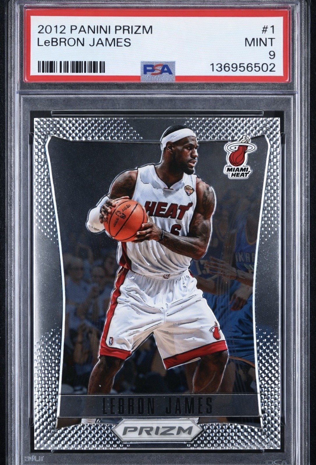 2012-13 Prizm LeBron James  First Year Prizm! #1 PSA9