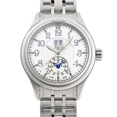 BALL WATCH Trainmaster Dual Time  GM1056D-SJ-WH TO269211