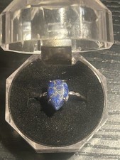 Sterling Silver Lapis Lazuli Ring