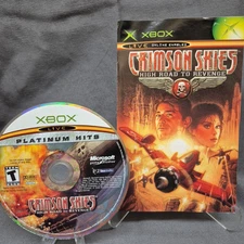 Crimson Skies: High Road to Revenge Loose W/ Manuel Pre-owned Plat. Hits