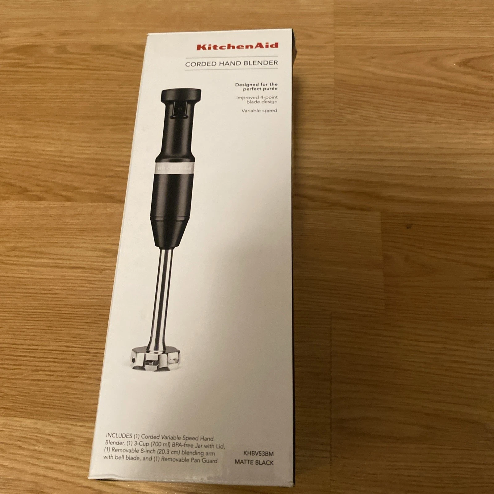 KitchenAid KHBV53 180W Variable Speed - Matte Ink Blue - Hand Blender
Opens in a new window or tab