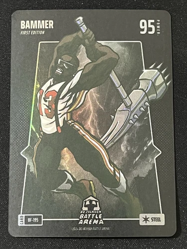 2024 Bo Jackson Battle Arena Bam Adebayo Bammer BATTLEFOIL Steel First Edition