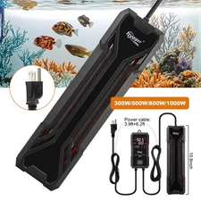 hygger 300W 500W Adjust Aquarium Heater Submersible Fish Tank Heater Thermostat