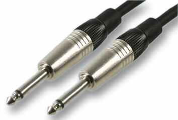 Câble De Rallonge TS 1/4" (6,35mm) 2M Plaqué Or - Extension Guitare Mono Mâle Vers Femelle