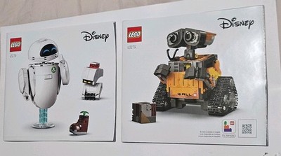 ONLY Instruction Books from LEGO Disney Pixar WALL-E and EVE 43279