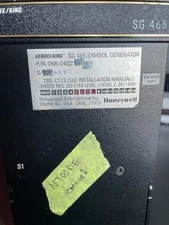 Bendix King SG-465 SYMBOL GENERATOR p/n: 066-04021-1115
