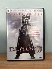 Blade II DVD, 2002 New Line Platinum Series 2-Disc Set Action Horror Film