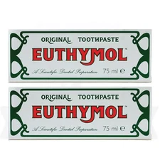 PACK OF 2 - Euthymol Original Toothpaste 75ml