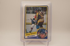 1984-85 O-Pee-Chee Hockey #185 Doug Gilmour Rookie Card St. Louis Blues. rookie card picture