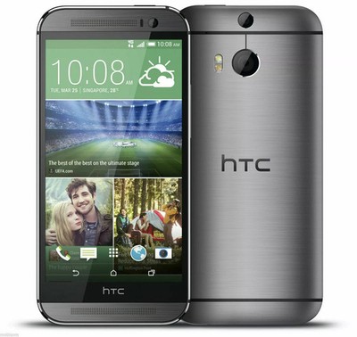 HTC One M8 - 16GB - (entsperrt) grau Farbe Smartphone Klasse A Zustand