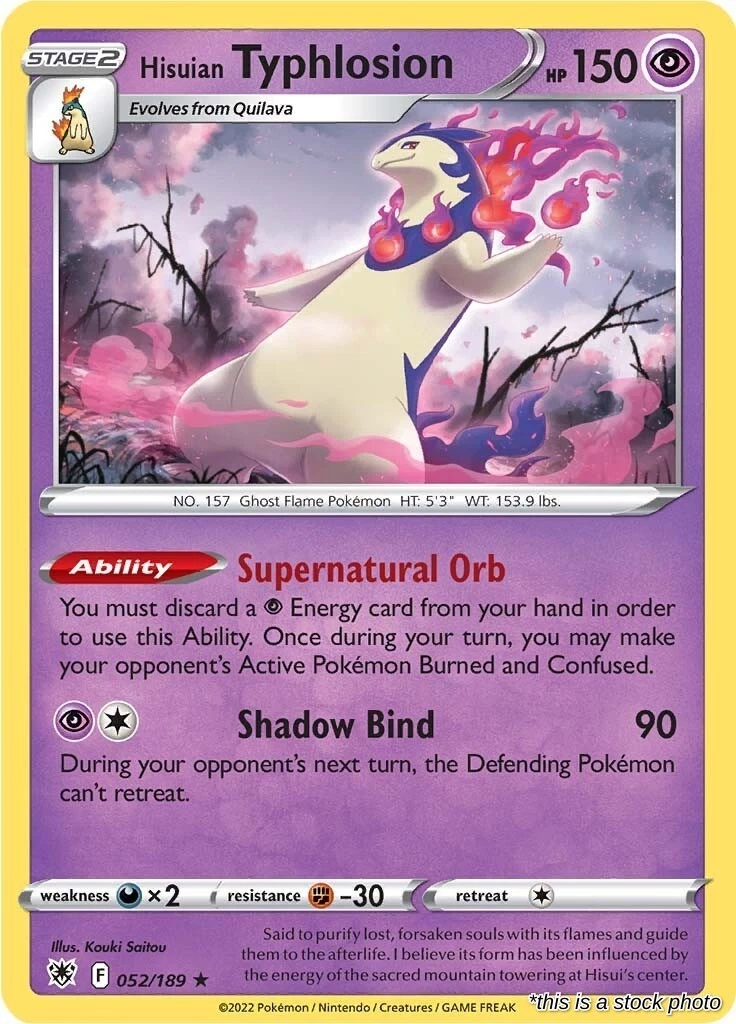 Hisuian Typhlosion Pokémon TCG Cards for sale | eBay