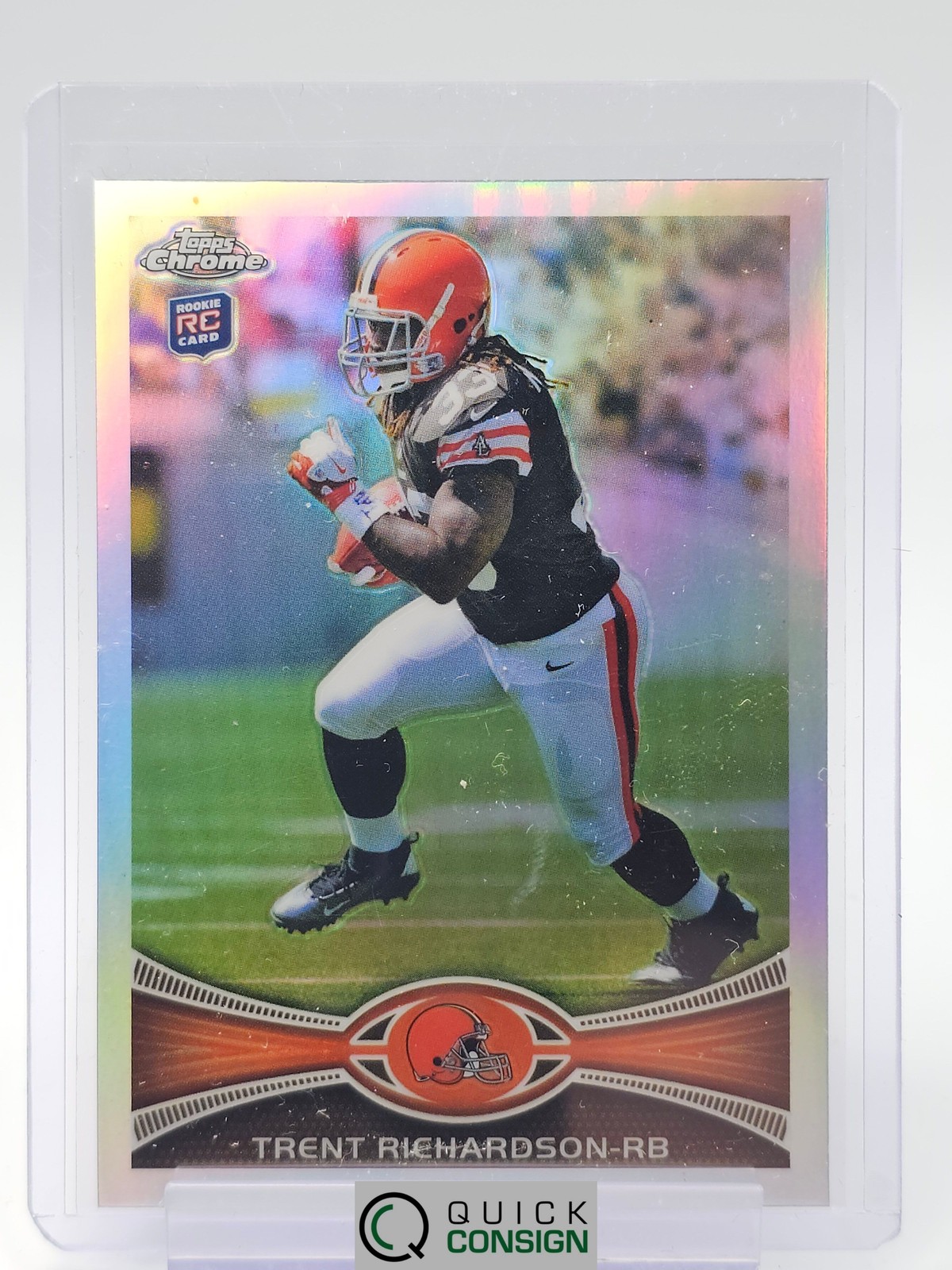 Trent Richardson Topps Chrome #23 Refractor