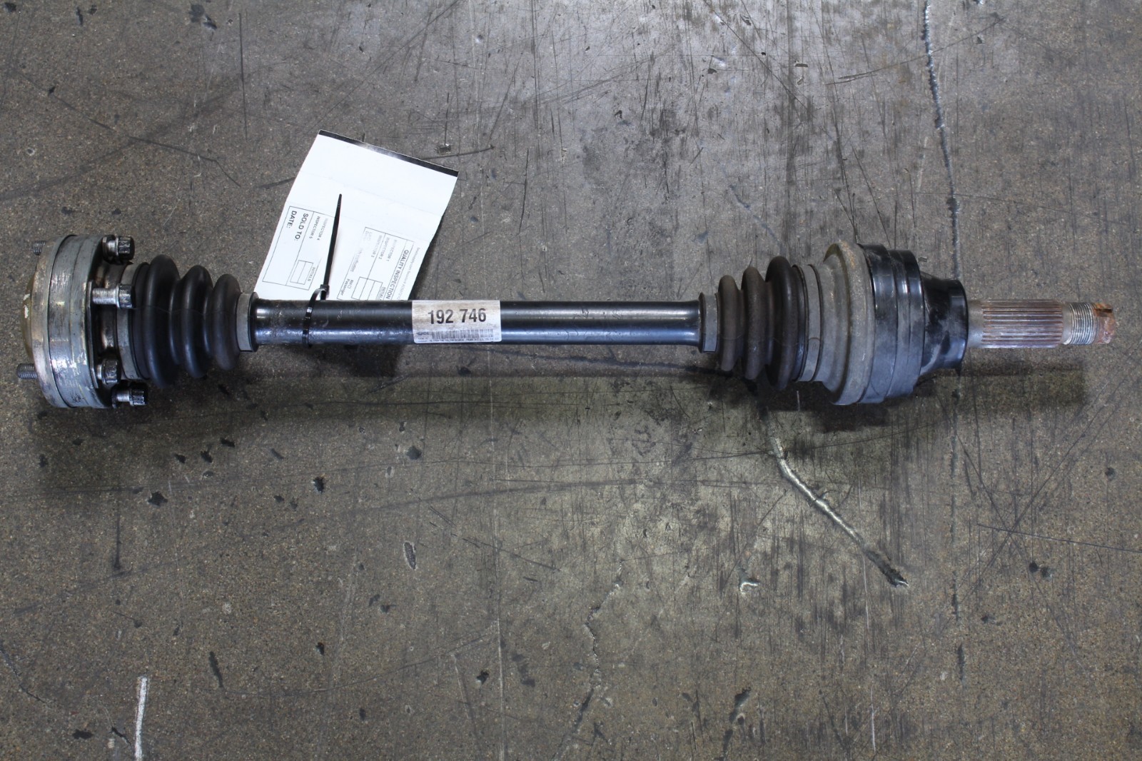 Maserati Quattroporte, Axle Shaft, Used, P/N 192746