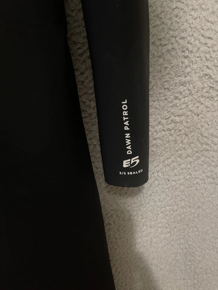 Traje de neopreno Rip Curl Dawn Patrol E5 3/2 mm talla XL negro sellado cremallera trasera Foto 2 de 4