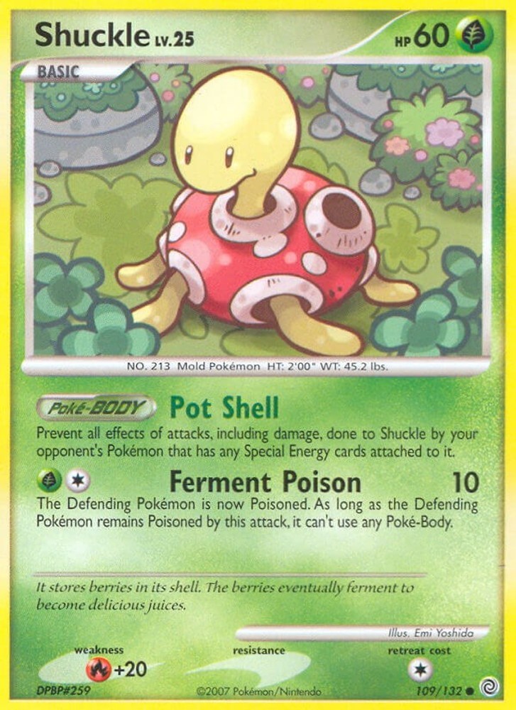 Shuckle Secret Wonders 109/132 LP Pokemon