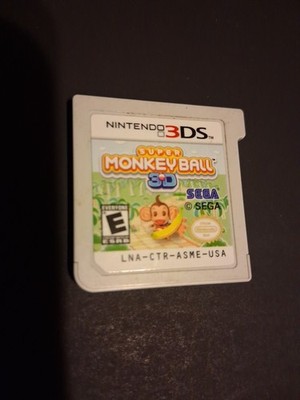Super Monkey Ball: 3D (Nintendo 3DS, 2011) Cart Only