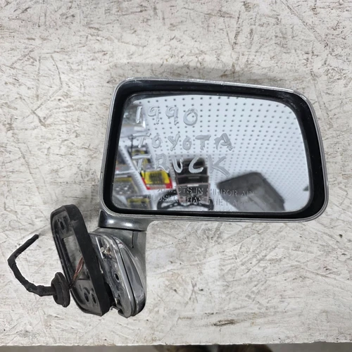 1990 Toyota pickup passenger side skin mounted power mirror, chrome