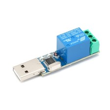 JESSINIE USB Serial Port Control Relay Module Sturdy Durable Lightweight USB...
