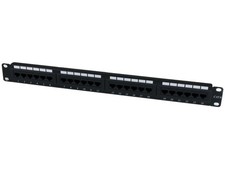 StarTech.com 24 Port 1U Rackmount Cat6 Patch Panel
