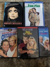 Goldie Hawn (5 DVD Lot) Private Benjamin, Foul Play, Overboard, Bird On A Wire + Goldie Hawn (5 DVD Lot) Private Benjamin, Foul Play, Overboard, Bird On A Wire +
