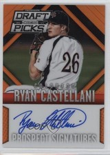 2014 Panini Prizm Perennial Draft Picks Orange 40/60 Ryan Castellani Auto 0f8