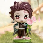 POP MART Kamado Tanjiro Demon Slayer Vinyl Figurine With Flowers Anime