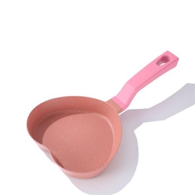 Mini Nonstick Egg Pan, Small Frying Pan with Unique Heart-shaped, One Egg Fry...