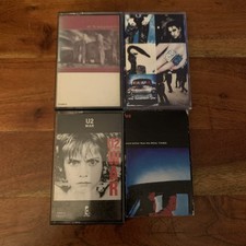 U2 Cassette Tape Lot War Achtung Baby Better Real Thing Unforgettable Fire VG