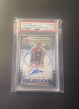 Victor Wembanyama Auto Rc Refractor 2023 Topps Finest /50 PSA 9